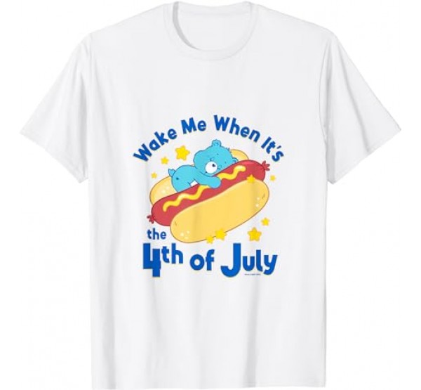 Care Bears Bedtime Bear Wake Me When Its The 4t h Of July T-Shirt Care Bears Bedtime Bear Wake Me When Its The 4t h Of July T-Shirt